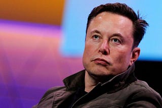 A photo of Elon Musk