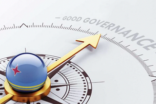 Compass pointing to “good governance”