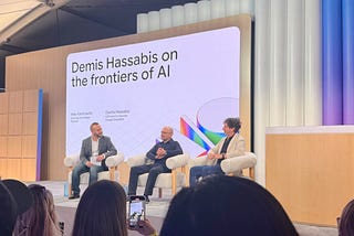 The time I met Demis Hassabis