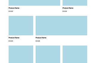 Simple CSS Grid Tutorial for repeatable content on eCommerce/Blog