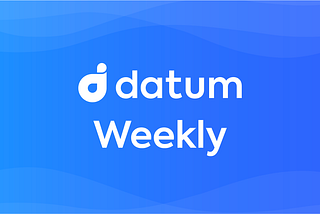 Datum Weekly — December: Week 50