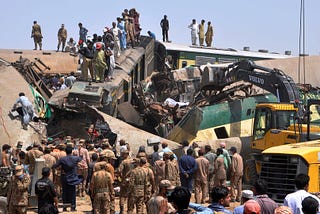 Answering a Sad Occurrence: Train Wrecking in Southern Pakistan