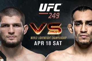 UFC 249 Live Stream Free Online, Complete UFC 249 fight