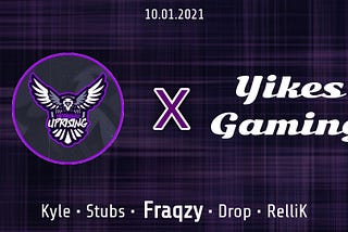 Update: Frazqy And Yikes Gaming Signed By Sacramento Uprising