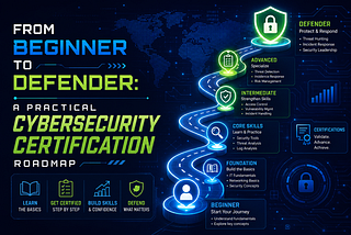 From Beginner to Defender: A Practical Cybersecurity Certification Roadmap