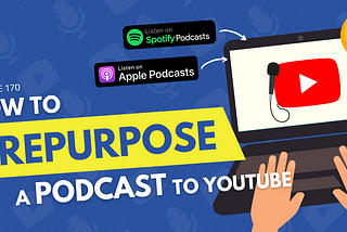 Easily convert each podcast episodes into 20+ videos and automatically publish them to all your…