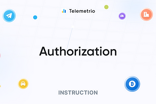 Authorisation on Telemetrio service