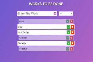 Building To-Do List App Using vanilla JavaScript For Absolute Beginners