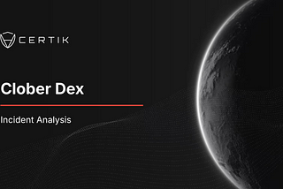 Clober Dex Incident Analysis