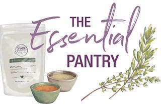 An Illustrated Guide to What You Need in the Pantry