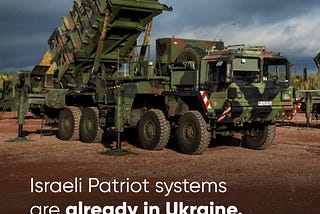 Israel’s ambassador to Ukraine, Michael Brodsky, has confirmed that the transfer of Patriot…