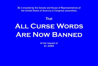 Should Congress Ban Curse Words?