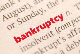 Dominique Grubisa writes about bankruptcy in Australia