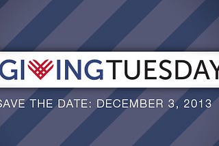 #GivingTuesday Gaining Ground