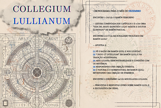 Grupo de estudos: Collegium Lullianum [NOVO CRONOGRAMA]