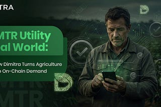 DMTR Utility in the Real World: How Dimitra Turns Agriculture Into On-Chain Demand
