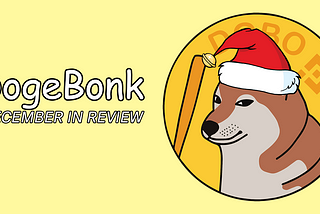 One Big Stunt Can Bonk the Winter Months — DogeBonk Weekly Recap 12/19/21
