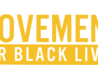 Yellow Movement for Black Lives Logo