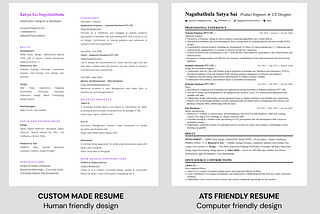 ATS-Friendly Resume vs. Custom Resume: Navigating Modern Job Applications