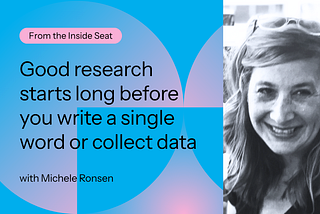 Good research starts long before you write a single word or collect data