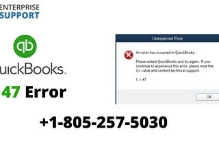 Resolve QuickBooks C 47 Error using Most Effective Methods