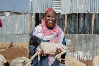 Rebuilding through livestock: A family man supports 30 children and an entire community