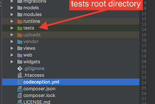 Yii2 Unit and Functional testing