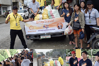 Support for the flooding in the Philippines