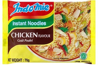 Indomie noodles pack