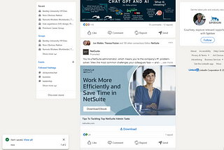 UX recommendations to improve the connected experience and engagement of LinkedIn