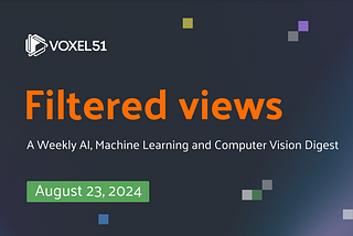 Voxel51 Filtered Views Newsletter — August 23, 2024