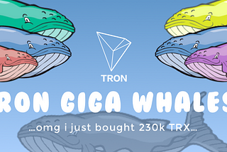 Introducing our new TRX whale group