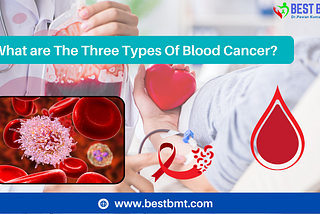 What are the three types of blood cancer?