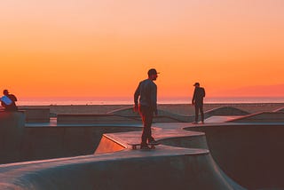 Venice Skatepark Sunset