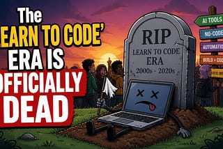 The ‘Learn to Code’ Era Is Officially Dead