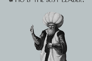 Who is the just leader?