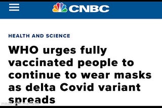 If It Weren’t For The Media and Mandates, I Wouldn’t Even Know Covid Exists