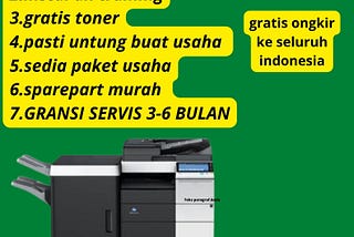 Distributor Resmi Mesin FotoCopy Konica Minolta Bizhub 554e,Loksumawe Banda Sakti