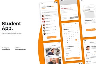 Student App: Connecting students and lecturers.