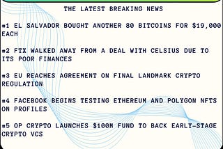 Crypto daily NEWS vol.03