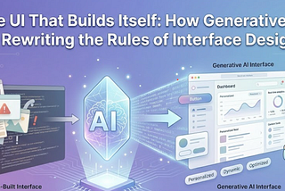 The UI That Builds Itself: How Generative AI Is Rewriting the Rules of Interface Design