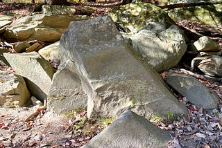 Curiously-Shaped Stones on the Browns River in Jericho, Vermont