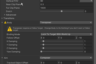 Cinemachine Refresher: Look At