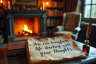 You can transform your life starting with your thoughts.