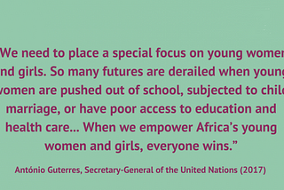 Empowering Africa’s youth