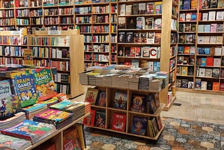 The ultimate joy of visiting a bookstore
