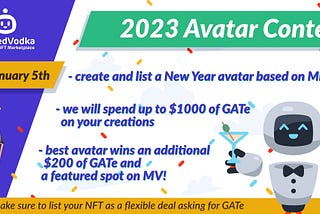 2023 Avatar Contest on Minted Vodka