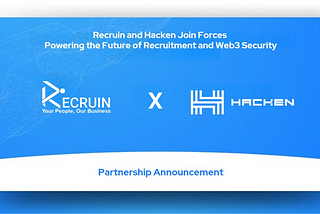 Recruin and Hacken have joined forces to fortify the talent ecosystem and bolster security in the…