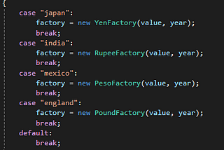 Factory Pattern with an easy example