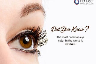 Isn’t It Really Amazing That, You Can Change Your Eye Color Permanently?